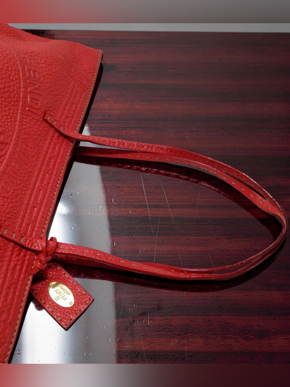 FENDI Selleria Leather Tote Bag 🤩🐴🔥❤️ - Picture 11 of 14